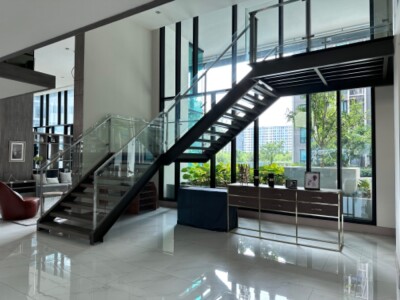 ไนท์บริดจ์ พหลโยธิน - อินเตอร์เชนจ์ / ตึก A ชั้น 4 ขนาด 29 ตรม. อยู่ชั้นเดียวกับส่วนกลาง สระว่ายน้ำ ฟิตเนส-19