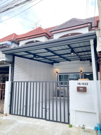 Ⓜ️ ให้เช่าทาวน์เฮาส์ เปี่ยมสุข ปากเกร็ด ซอยวัดกู้-2