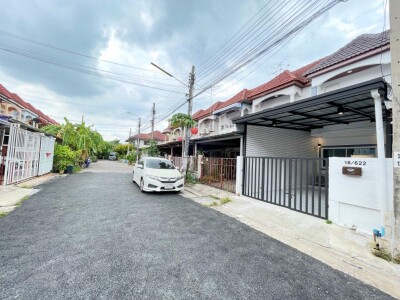 Ⓜ️ ให้เช่าทาวน์เฮาส์ เปี่ยมสุข ปากเกร็ด ซอยวัดกู้-17