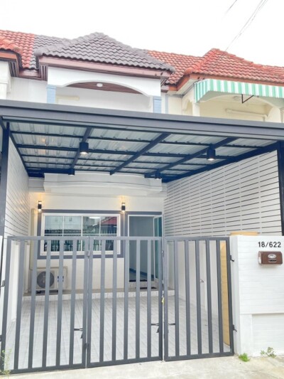 Ⓜ️ ให้เช่าทาวน์เฮาส์ เปี่ยมสุข ปากเกร็ด ซอยวัดกู้-3