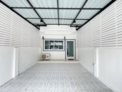 Ⓜ️ ให้เช่าทาวน์เฮาส์ เปี่ยมสุข ปากเกร็ด ซอยวัดกู้-5