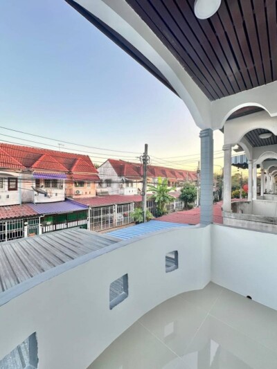 Ⓜ️ ให้เช่าทาวน์เฮาส์ เปี่ยมสุข ปากเกร็ด ซอยวัดกู้-12