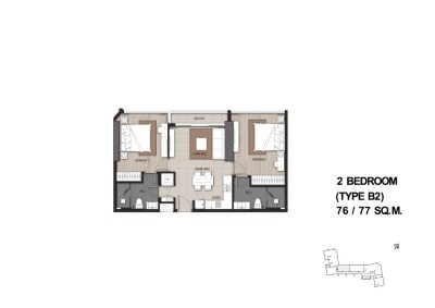 แม่น้ำ เรสซิเดนท์ / 45 ตร.ม. *-9