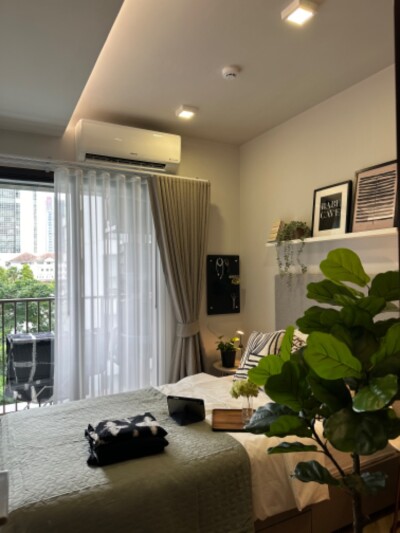 แชปเตอร์ ทองหล่อ 25 /  📏 **ขนาด 58 ตร.ม.** ชั้น 4 อาคาร A-5