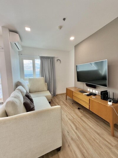 เดอะ คีย์ สาทร - เจริญราษฎร์ / 2 ห้องนอน  1 ห้องนั่งเล่น 1 ห้องอเนกประสงค์