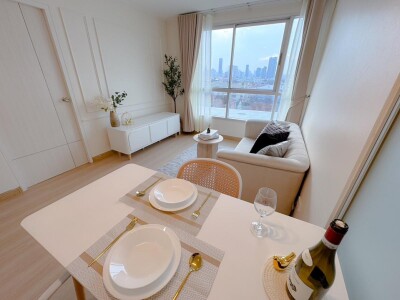 ยู ดีไลท์ เรสซิเดนซ์ (พัฒนาการ - ทองหล่อ) /  35.15 ตร.ม  ชั้น 6-3