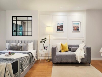 ดีคอนโด อ่อนนุช - สุวรรณภูมิ / ตึก D ชั้น 1  ห้องขนาด 30 ตรม.-2