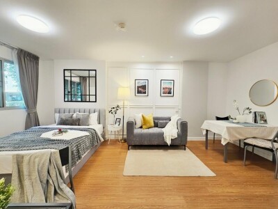 ดีคอนโด อ่อนนุช - สุวรรณภูมิ / ตึก D ชั้น 1  ห้องขนาด 30 ตรม.-1