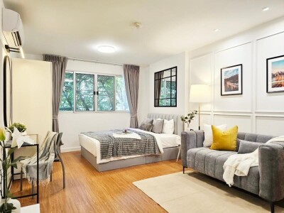 ดีคอนโด อ่อนนุช - สุวรรณภูมิ / ตึก D ชั้น 1  ห้องขนาด 30 ตรม.-1