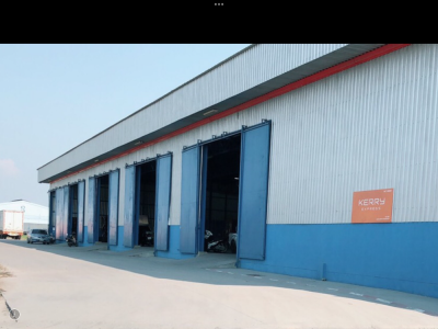 โกดังใหม่ให้เช่า 532 ตารางเมตร@ 120 บ ติดถนนกิ่งแก้ว-1