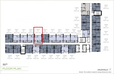 เดอะ เบส พระราม 9 - รามคำแหง /25.5 ตรม.  ชั้น 32-15