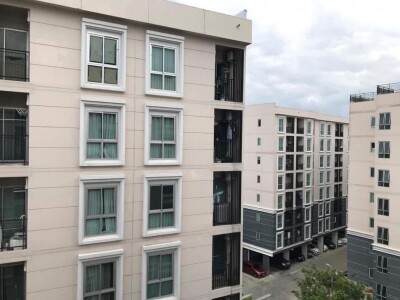 พลัมคอนโด แจ้งวัฒนะ สเตชั่น / 🌟23 ตร.ม.  🌟ชั้น 7 ห้องมุม (หัวนอนไม่ชนใคร)-6