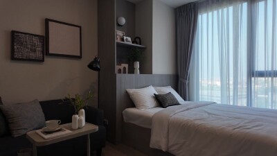 ออริจิ้น ปลั๊ก & เพลย์ นนทบุรี สเตชั่น / 🔸1 ห้องนอน เพดานสูง 2.6 เมตร 🔸ชั้น 11 ตำแหน่ง 35