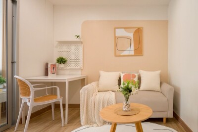 เอ พลัส 2 รัตนาธิเบศร์ / แบบ 1 ห้องนอน 1 ห้องน้ำ  ชั้น 2  ขนาด 29.23 ตร.ม.