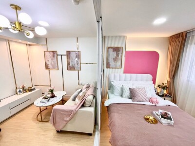 ลุมพินีเซ็นเตอร์ นวมินทร์ (แฮปปี้แลนด์ เฟส 5) / 🌟 1 ห้องนอน 1 ห้องน้ำ 1 ห้องครัว