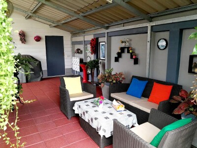 บ้านเดี่ยว 2 หลัง บนที่ดิน 1ไร่ ตกแต่งพร้อมอยู่