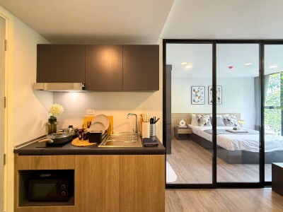 เฟล็กซี่ สาทร - เจริญนคร / ขนาด : 32 ตร.ม.  1 ห้องนอน + 1 ห้องนั่งเล่น-7