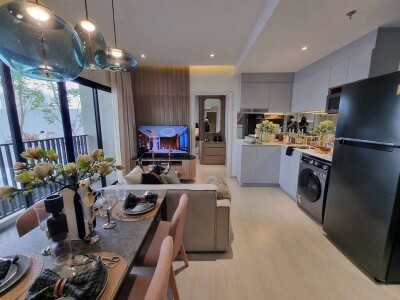 นิว ริเวอร์เรสต์ ราษฎร์บูรณะ / 🛏 2 ห้องนอน | 🚿 2 ห้องน้ำ 📐 ขนาด 50.25 ตร.ม.-4