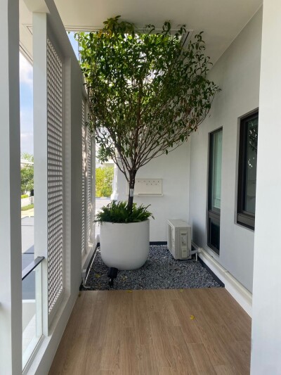 มัณฑนา บางนา กม.15 / 🏠 พื้นที่ใช้สอย: 283 ตร.ม. 🔝 จำนวนชั้น: 2 ชั้น-4