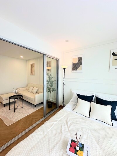 ดีคอนโด รัตนาธิเบศร์ / ห้อง 1 bed ขนาด 29.19 ตร.ม. ตึก B