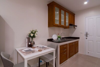 เมโทร พาร์ค สาทร / 📐 ขนาด: 34.82 ตร.ม. 🏢 ชั้น 1 อาคาร F | ระเบียงหันทิศตะวันออก