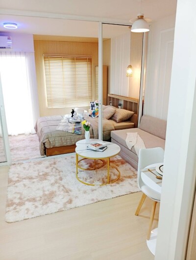 ไอริส แอเวนิว อ่อนนุช – วงแหวน / 🛏 1 ห้องนอน ขนาด 28 ตร.ม. 📍 ชั้น 7 อาคาร 4-6