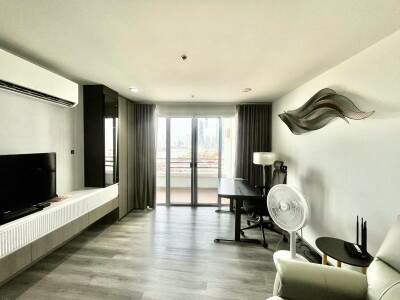 ริเวอร์ เฮเว่น (เจริญกรุง 76/1) / 📍 ห้องมุม ชั้น 17 | วิวเอเชียทีค | ขนาดประมาณ 63 ตร.ม. (รวมระเบียง)