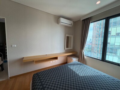 วิลล่า อโศก / 1 ห้องนอน 40 ตร.ม. ชั้น 20 ลมดี แดดบ่ายไม่ร้อน ใกล้ มศว เดินได้-4