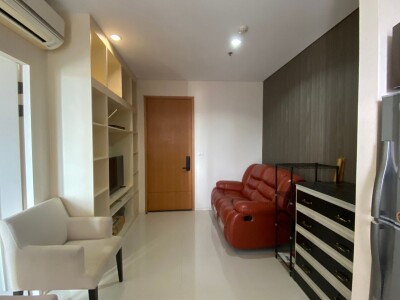 วิลล่า อโศก / 1 ห้องนอน 40 ตร.ม. ชั้น 20 ลมดี แดดบ่ายไม่ร้อน ใกล้ มศว เดินได้-1