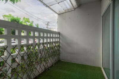 เมโทร พาร์ค สาทร / 📐 ขนาด: 34.82 ตร.ม. 🏢 ชั้น 1 อาคาร F | ระเบียงหันทิศตะวันออก