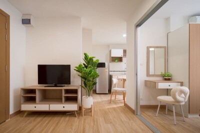 เอ พลัส 2 รัตนาธิเบศร์ / แบบ 1 ห้องนอน 1 ห้องน้ำ  ชั้น 2  ขนาด 29.23 ตร.ม.