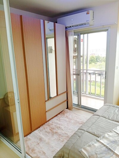 ไอริส แอเวนิว อ่อนนุช – วงแหวน / 🛏 1 ห้องนอน ขนาด 28 ตร.ม. 📍 ชั้น 7 อาคาร 4-8