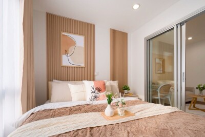 เอ พลัส 2 รัตนาธิเบศร์ / แบบ 1 ห้องนอน 1 ห้องน้ำ  ชั้น 2  ขนาด 29.23 ตร.ม.