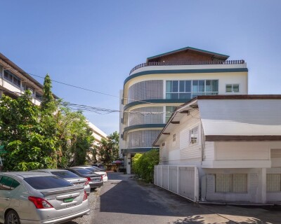 🏢 ให้เช่า ตึก 5 ชั้น + ดาดฟ้าพร้อมบ้านเรือนไทย ใจกลางเมือง-1