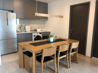 ริธึ่ม รางน้ำ / 📍 ขนาด 57 ตร.ม. 🛏 2 ห้องนอน | 🚿 2 ห้องน้ำ