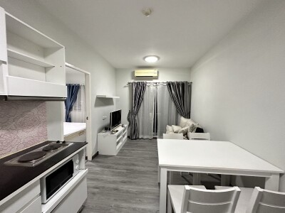 เอ สเปซ ไฮด์อเวย์ อโศก - รัชดา / - ขนาด 54 ตรม. วิวสระว่ายน้ำ-6