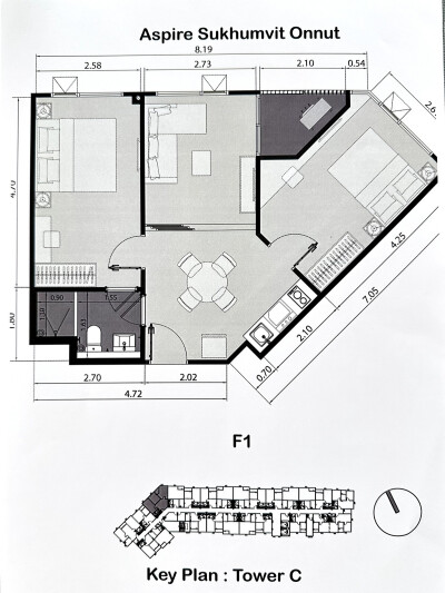 แอสปาย สุขุมวิท - อ่อนนุช / Aspire Sukhumvit - Onnut
