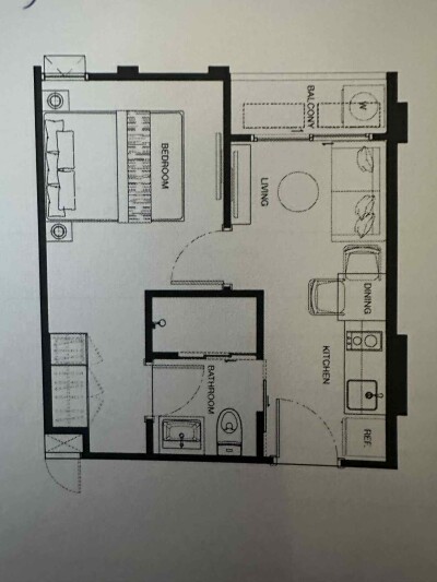 เมทริส ลาดพร้าว / 📍 ชั้น 16 | ขนาด 30 ตร.ม. 🛏 1 ห้องนอน | 🚿 1 ห้องน้ำ