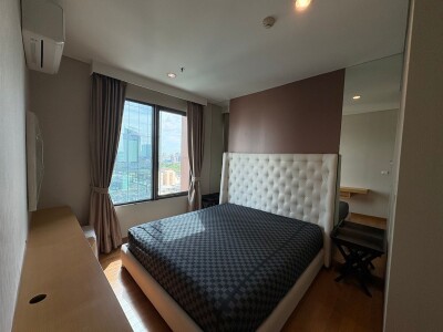 วิลล่า อโศก / 1 ห้องนอน 40 ตร.ม. ชั้น 20 ลมดี แดดบ่ายไม่ร้อน ใกล้ มศว เดินได้-3