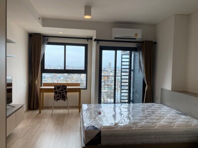 ไอดีโอ สาทร - วงเวียนใหญ่ / • ขนาด 28 ตร.ม. | แบ่งสัดส่วนด้วยกระจก-6