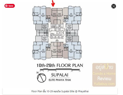 ศุภาลัย เอลีท แอท พญาไท / Supalai Elite Payathai-5