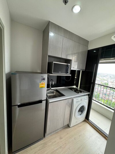 ไอดีโอ สาทร - ท่าพระ / 1 ห้องนอน ขนาด 22 ตรม. วิวสวย ชั้น 29 ห้องตกแต่งครบ เครื่องใช้ไฟฟ้าครบ