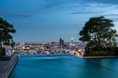 เดอะ แบงค็อค สาทร / 128.28 ตรม. ชั้น 48-24