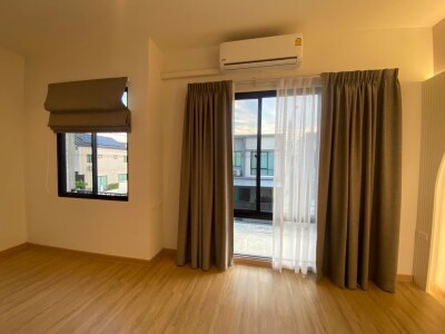 🔥🔥ให้เช่า หมู่บ้านเสนาวิลเลจ กม.9 (หน้าบ้านทิศใต้)