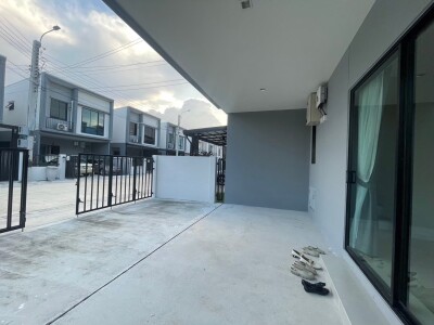 🔥🔥ให้เช่า หมู่บ้านเสนาวิลเลจ กม.9 (หน้าบ้านทิศใต้)