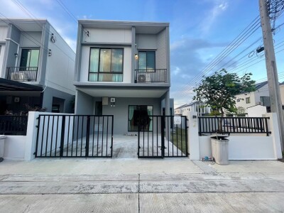 🔥🔥ให้เช่า หมู่บ้านเสนาวิลเลจ กม.9 (หน้าบ้านทิศใต้)