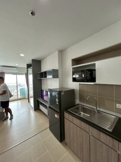 🔥 ให้เช่า Supalai Veranda  Sukhumvit 117🔥  📍 ทำเลพระราม 9 เดินทางสะดวก ใกล้ MRT พระราม 9 และ Airport Rail Link