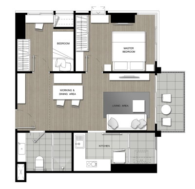 ยู ดีไลท์ เรสซิเดนซ์ ริเวอร์ฟร้อนท์ พระราม 3 / U Delight Residence Riverfront Rama 3-8