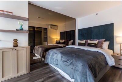 ไนท์บริดจ์ สเปซ รัชโยธิน / ห้อง ดูเพล็กซ์ ขนาด 38 ✔ ชั้น 32 ✔1Bed1Bath duplex