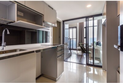 ไนท์บริดจ์ สเปซ รัชโยธิน / ห้อง ดูเพล็กซ์ ขนาด 38 ✔ ชั้น 32 ✔1Bed1Bath duplex